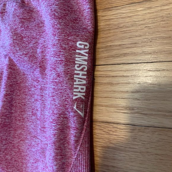 Gymshark Ombre Seamless Leggings - Chalk Pink/Beet - Picture 8 of 8